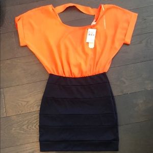 One piece blouse and skirt dress